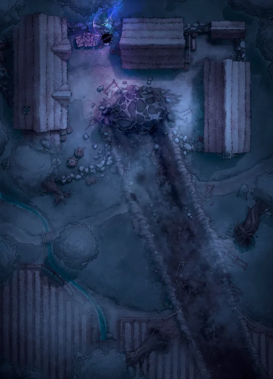 Impact Site map, Blasted Heath variant thumbnail