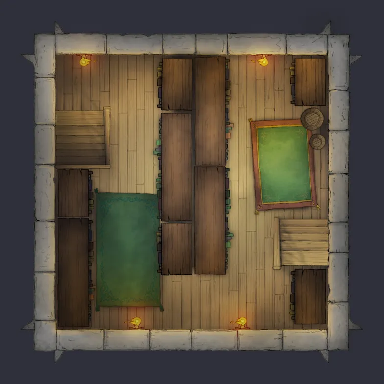 Magic Wizard's Tower map, Interior Floor 40 variant thumbnail
