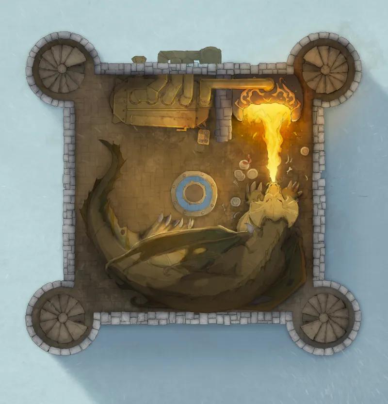 Grounded Castle map, Boiler Room Day Snow variant thumbnail