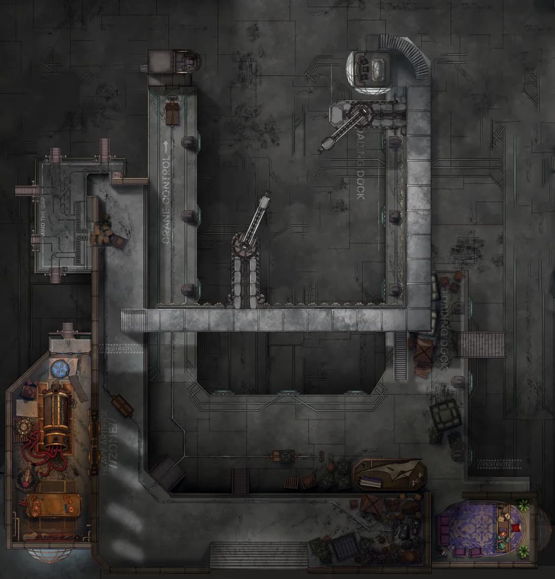 Hangar Bay map, Cargo Warehouse variant thumbnail