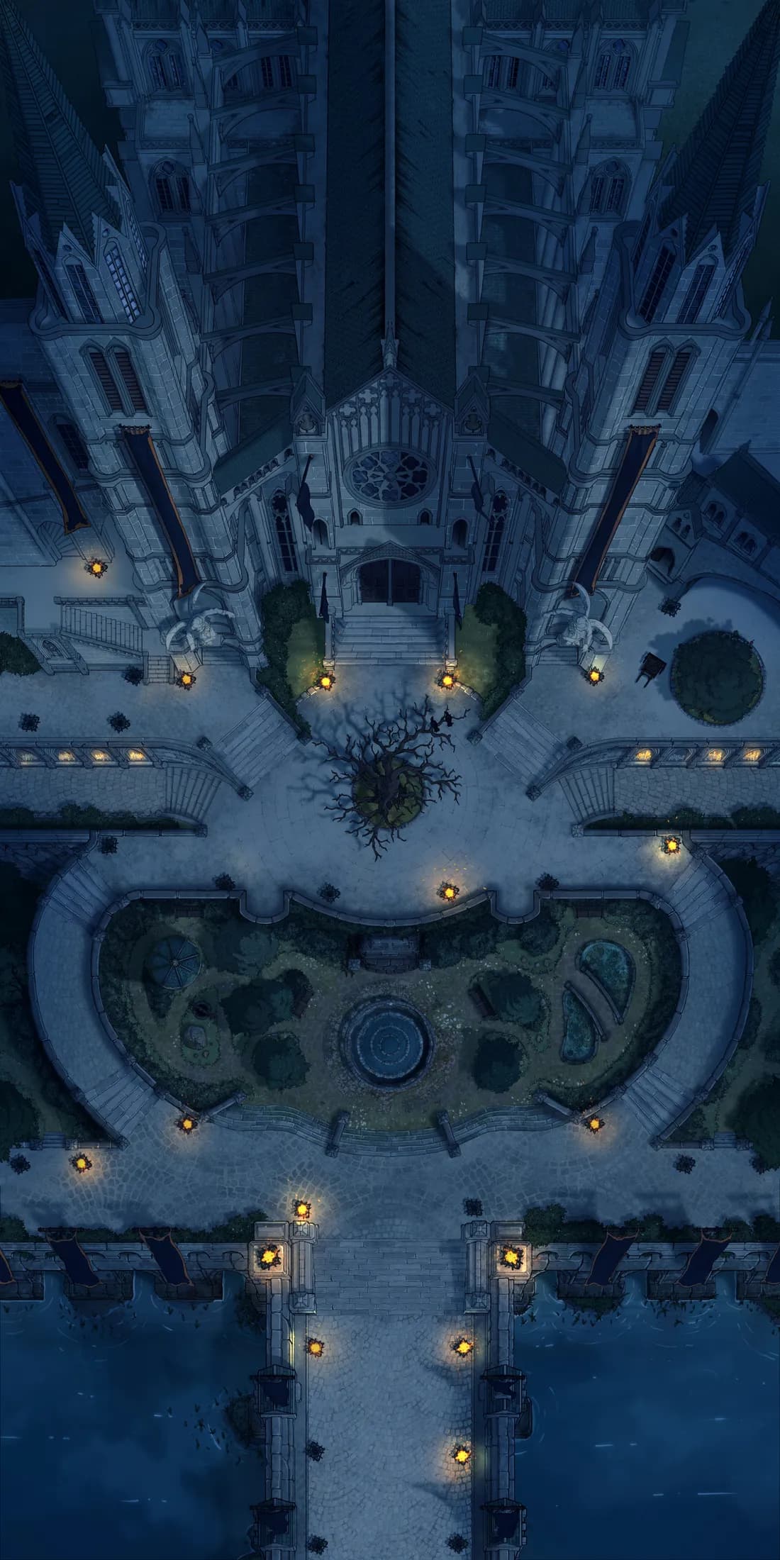 Grand Cathedral map, Night Partially Lit variant thumbnail