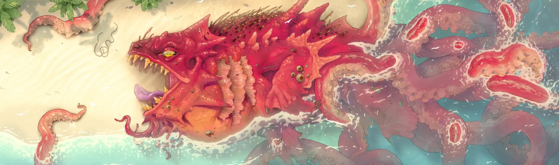 Beached Kraken map, Original Day variant