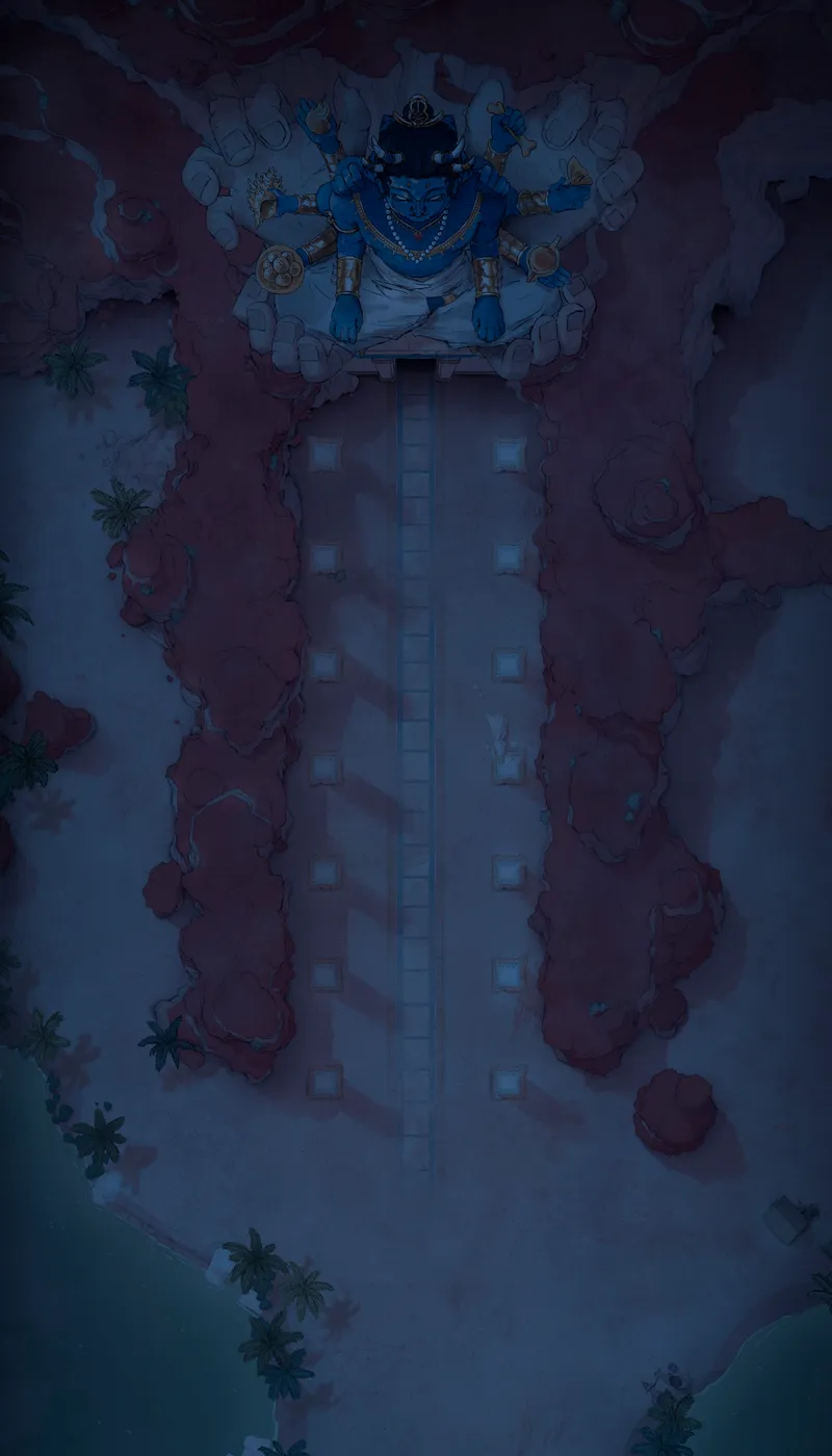 Necropolis Entrance map, Original Night variant thumbnail