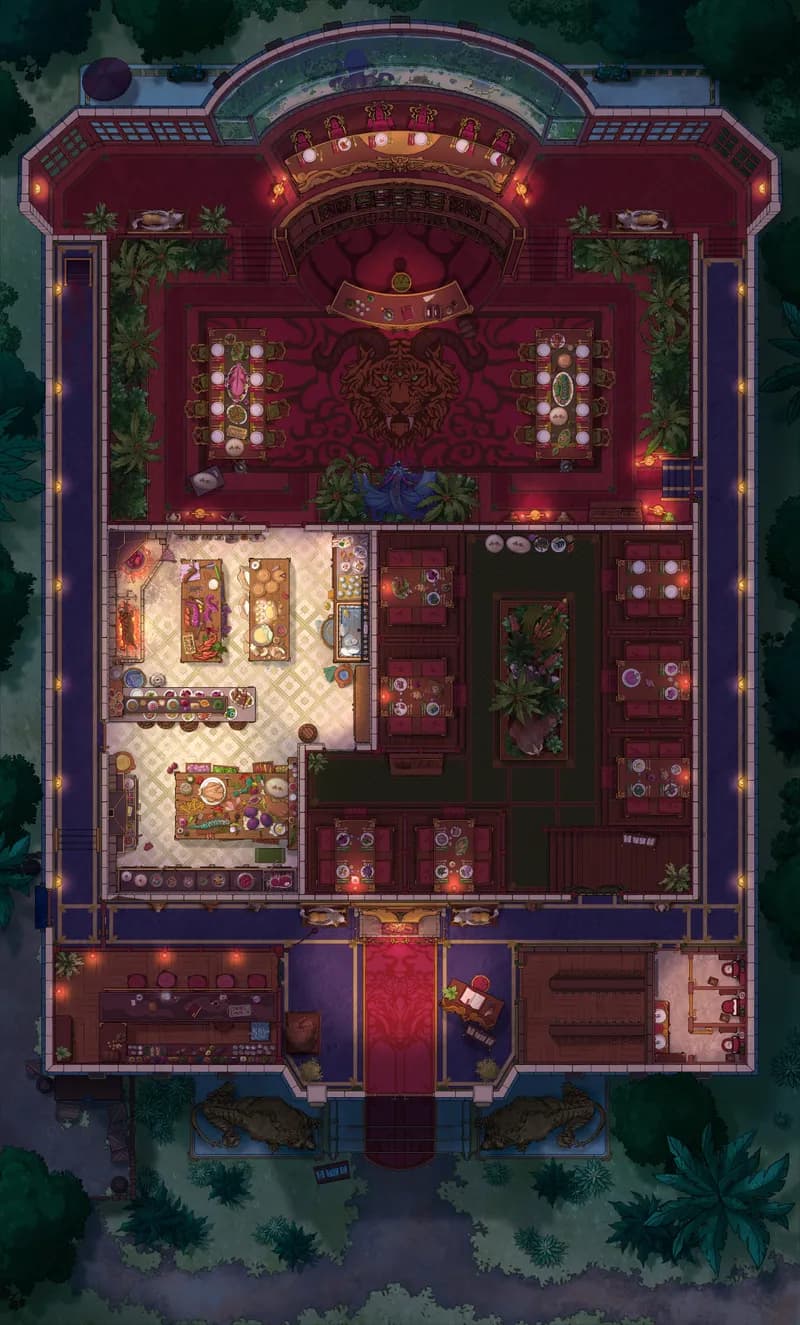 Monster Hunter Restaurant map, Candlelight variant thumbnail