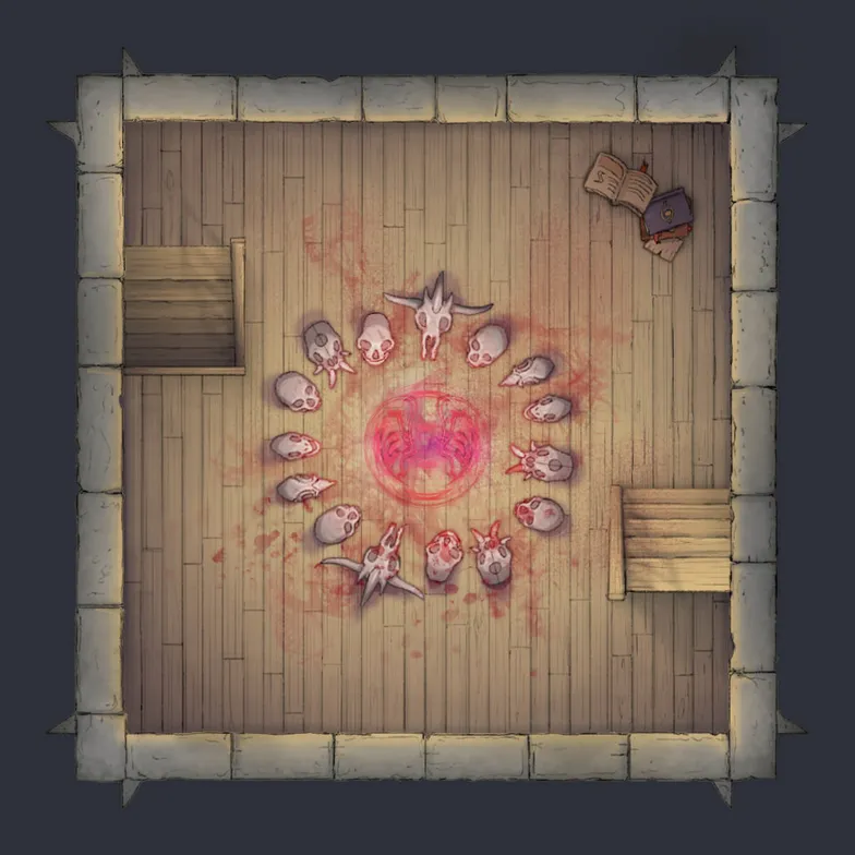 Magic Wizard's Tower map, Interior Floor 04 variant thumbnail