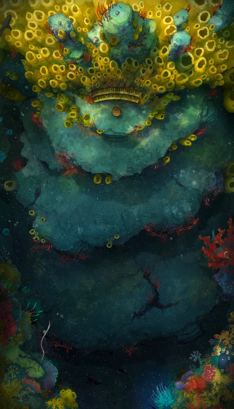 Deep Sea Organ map, No Smoke variant thumbnail