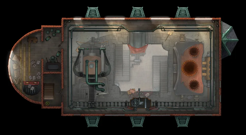 Steam Factory map, Engine Off Floor 3 variant thumbnail