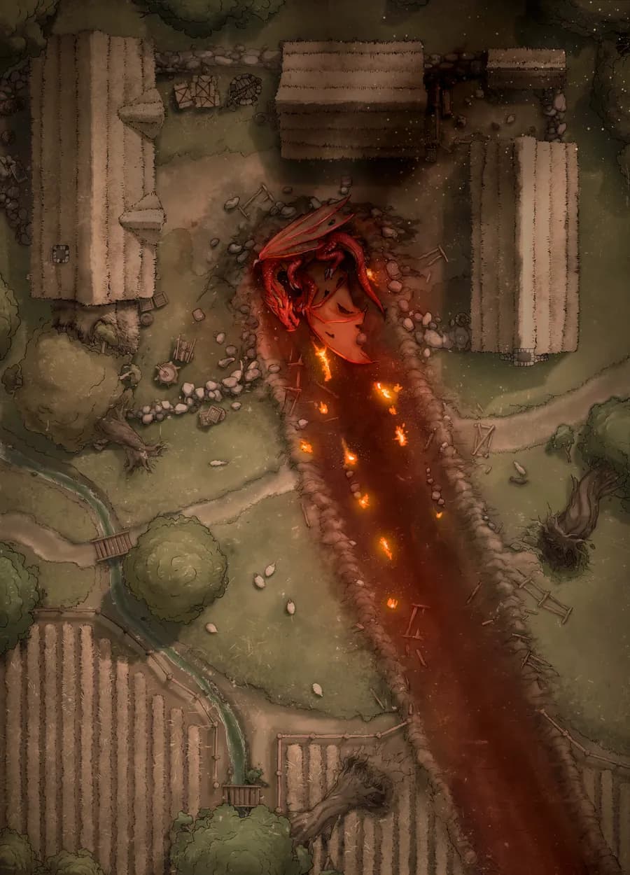Impact Site map, Dragon variant thumbnail