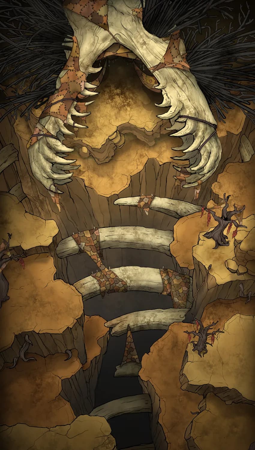 Annis Hag Lair map, No Cauldron variant thumbnail