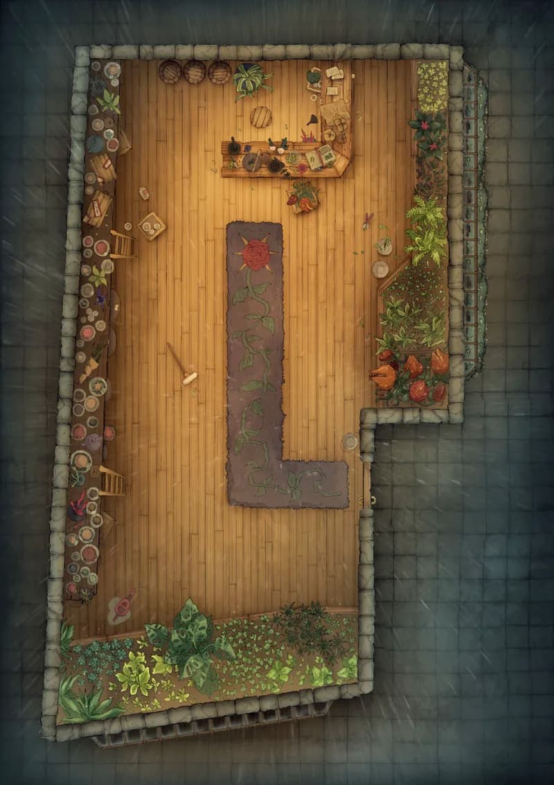 City Streets map, Apothecary Ground Floor Rain variant thumbnail