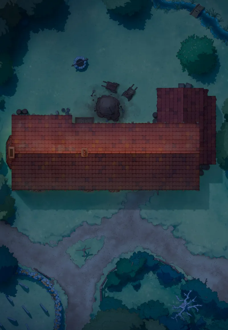 Ages of the Vale: Public House map, Roof Cellar Construction Night variant thumbnail