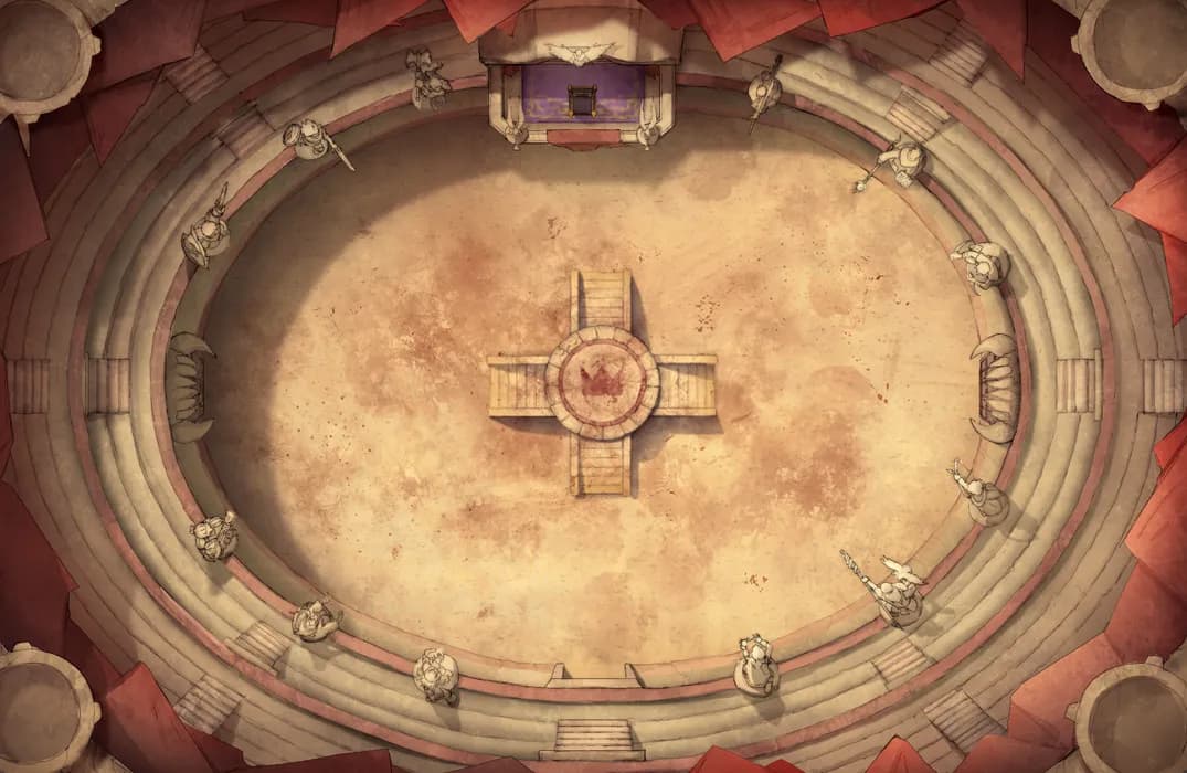 Colosseum of Challenges map, King of the Hill Day variant thumbnail