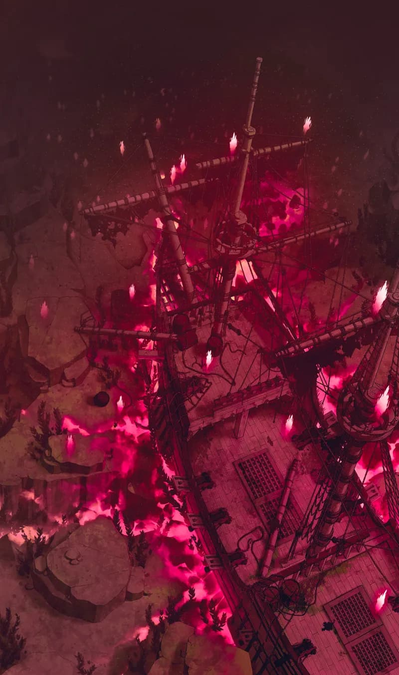 Haunted Ghost Ship Exterior map, Ruby Ghost variant thumbnail