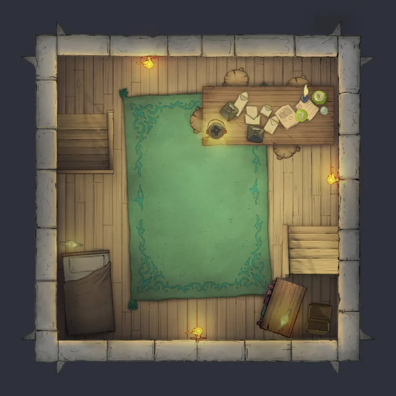 Magic Wizard's Tower map, Interior Floor 35 variant thumbnail