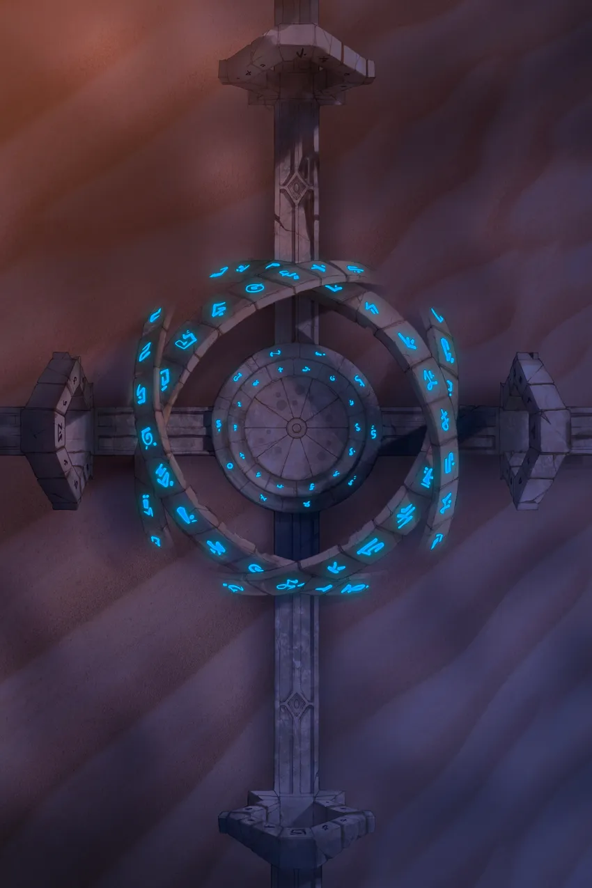 Celestial Gate map, Desert Activated variant thumbnail
