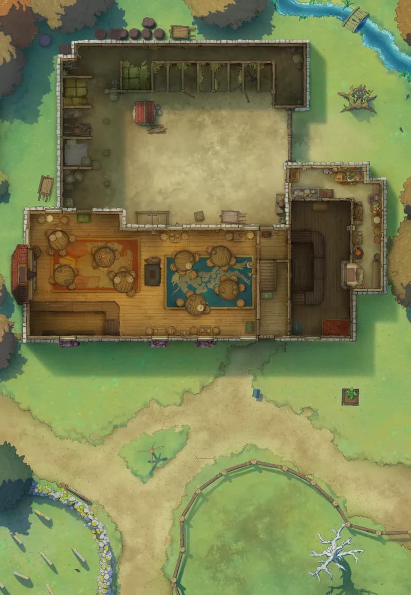 Ages of the Vale: Coaching House map, Indoors Prohibition Day variant thumbnail