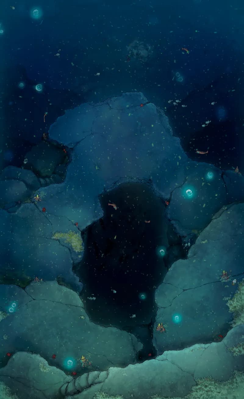 Abyssal Fall map, Zone 1 Natural variant thumbnail