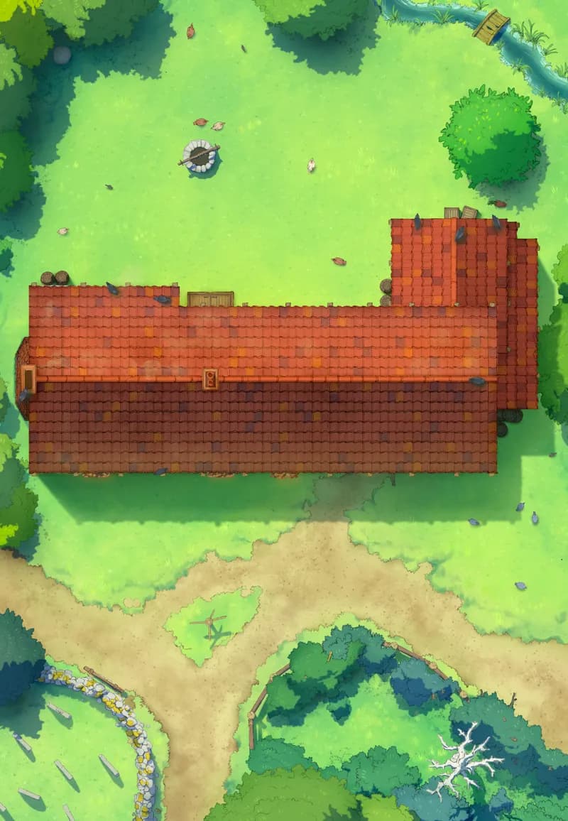 Ages of the Vale: Public House map, Roof Original Day variant thumbnail
