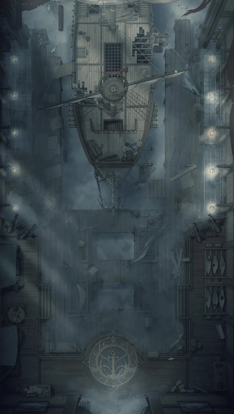 Secret Sailor Lair map, Fog variant thumbnail