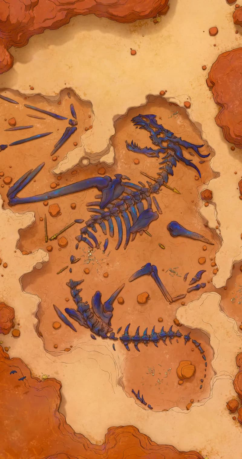 Archaeological Dig map, No Camp Day variant thumbnail