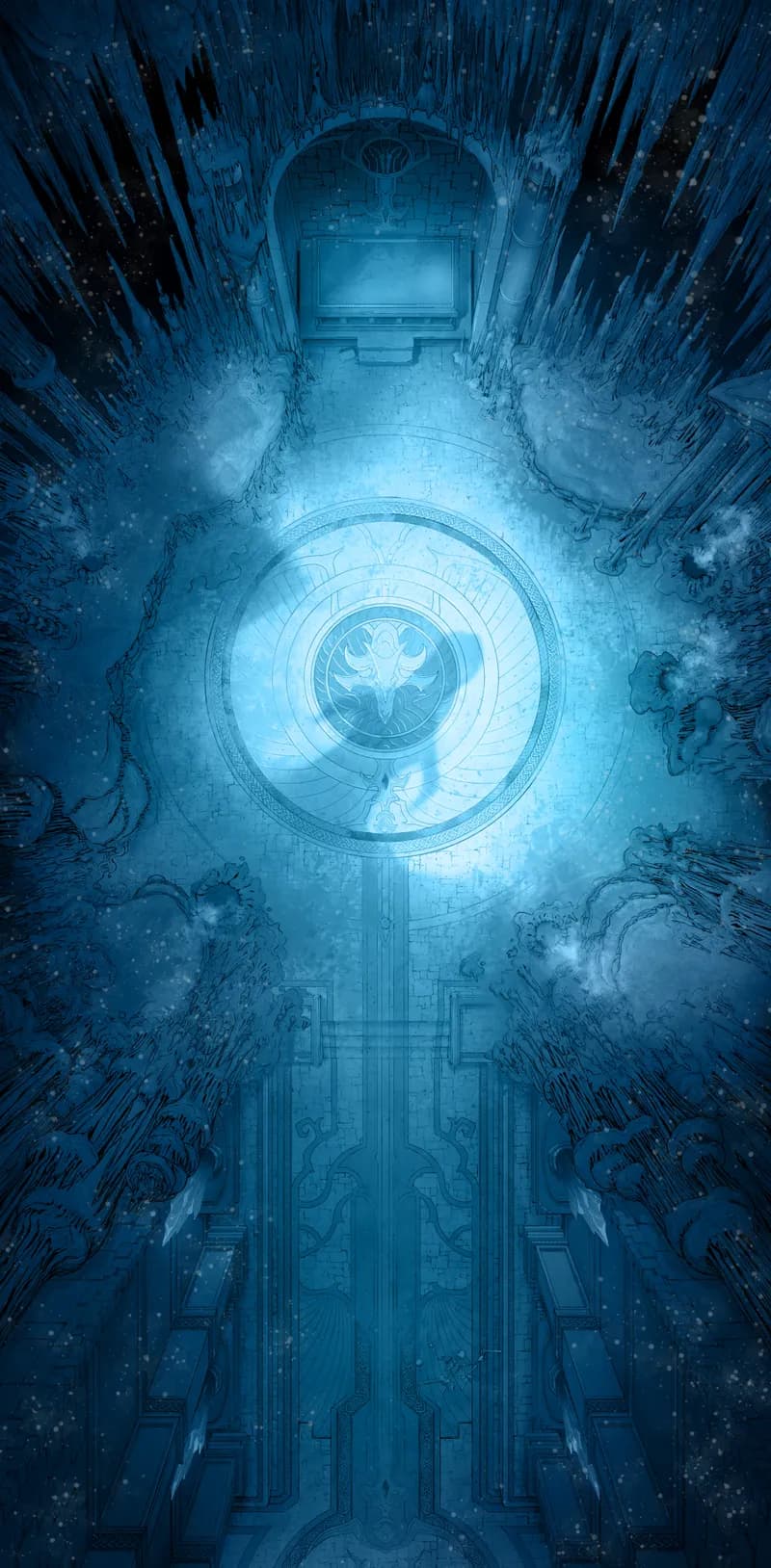 Dragon's Hoard map, Ice Temple variant