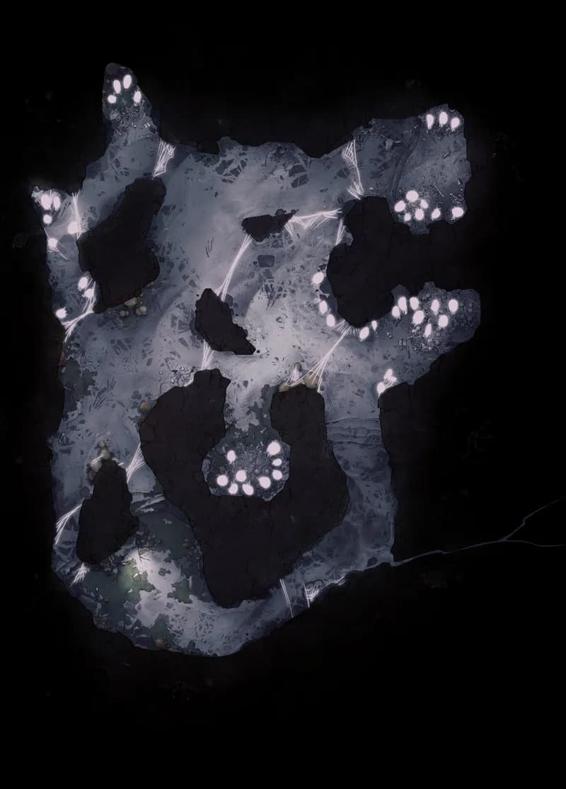 Bone Mill Lair map, Spider Infestation variant thumbnail