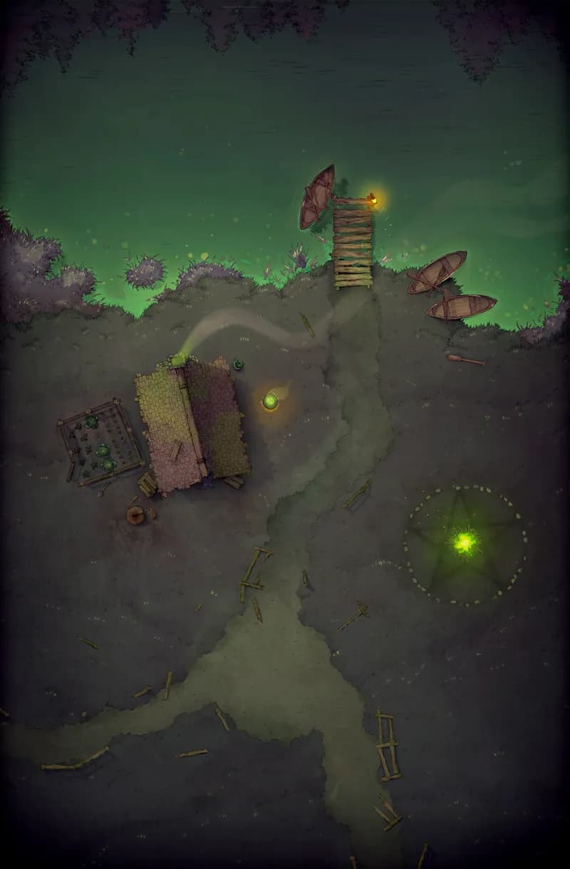 Serene Lakeside map, Witch Coven variant thumbnail
