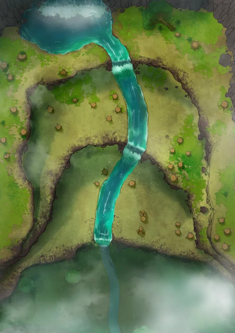 Mountain Logging Camp map, Too Late variant thumbnail