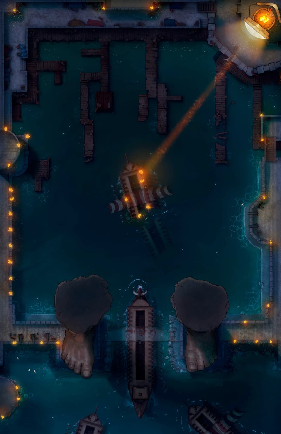 Colossus Port map, Assault Night variant