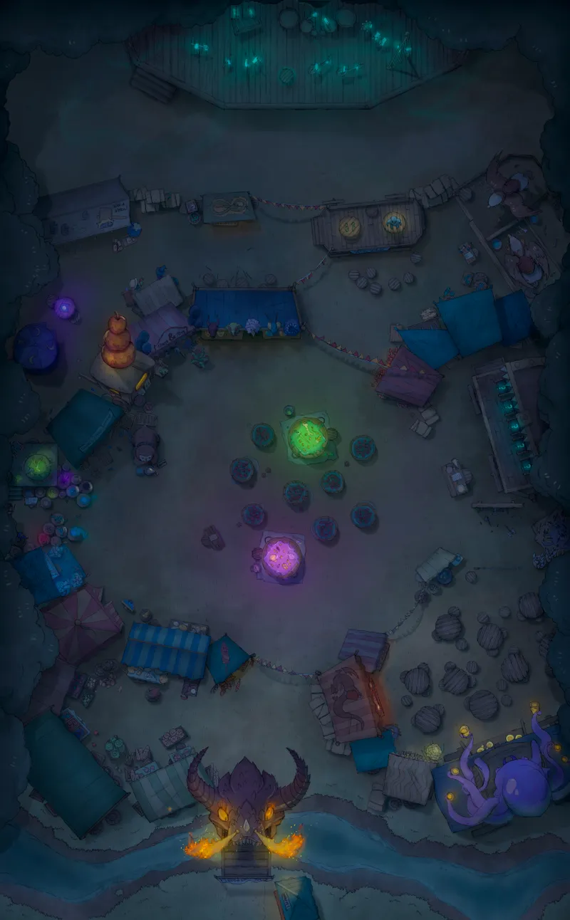 Monster Festival map, Music Night variant thumbnail