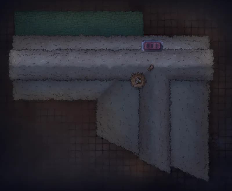City Streets map, Jarva's Taxidermy Parlour Roof Night variant thumbnail