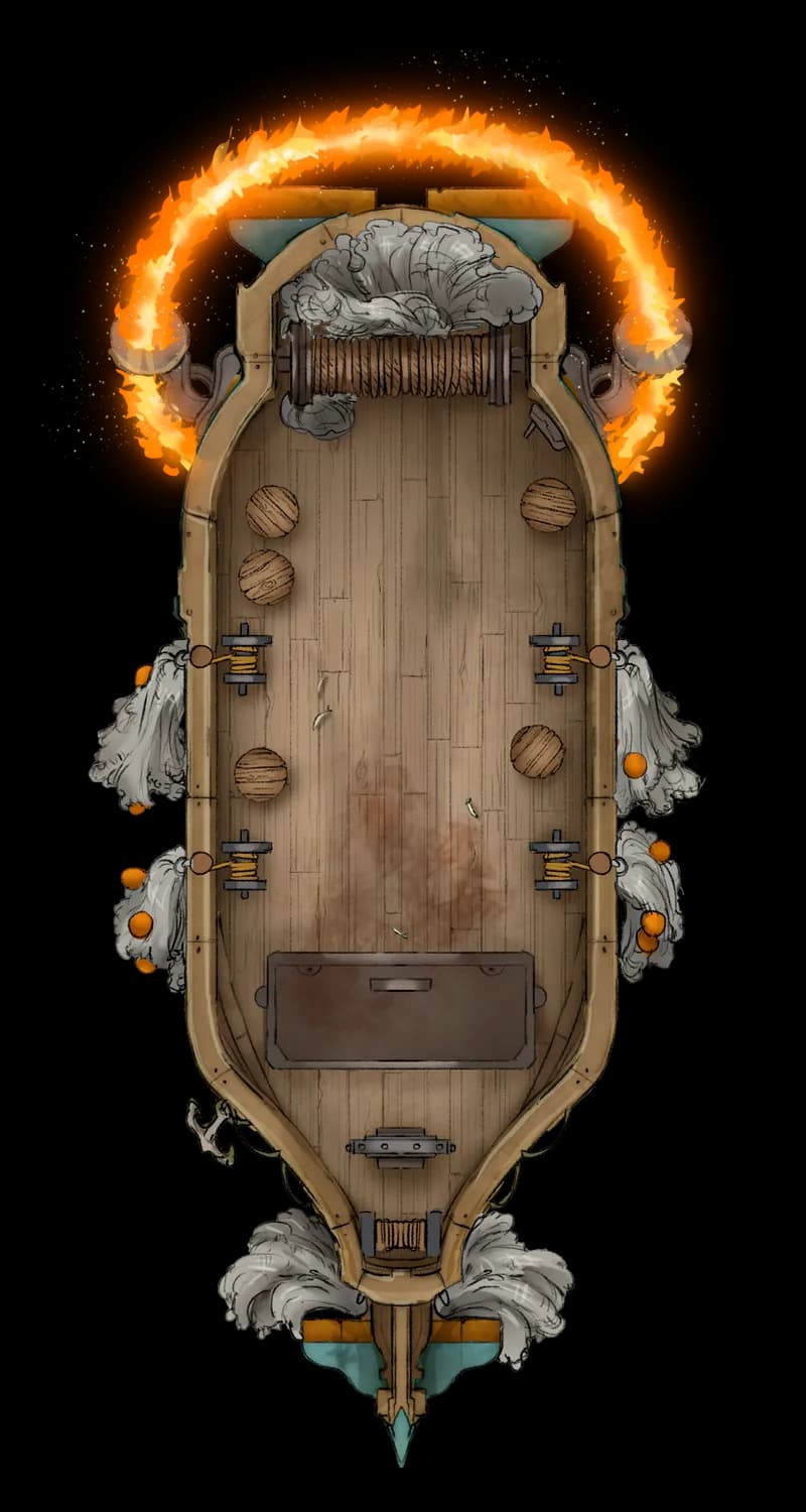 Airships! Pt. 3 map, Elemental Fishing Vessel variant thumbnail