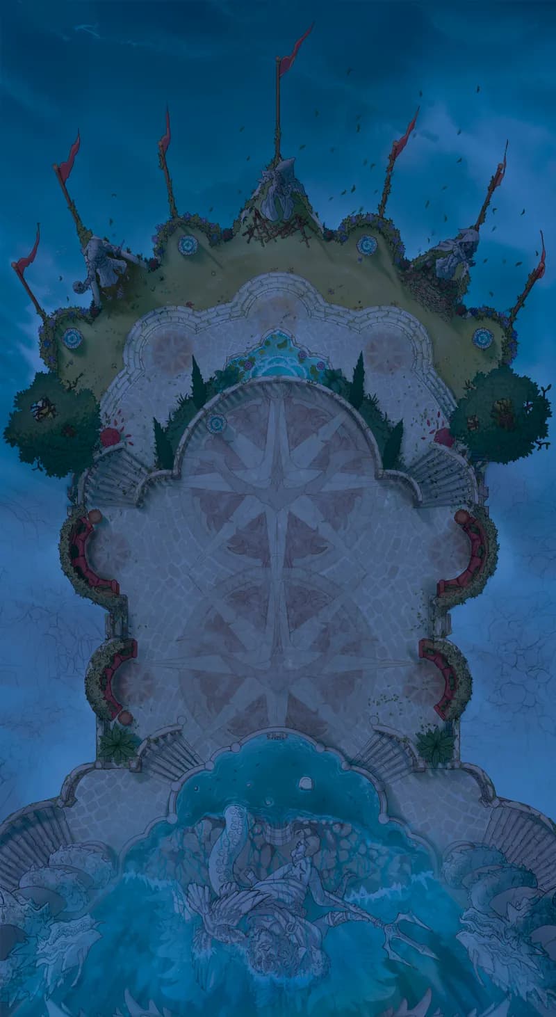 War Room Exterior map, No Table Night variant thumbnail