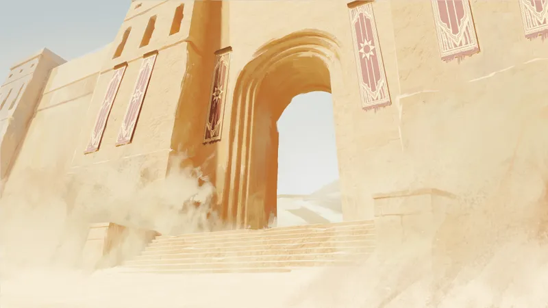 Oasis City map, Lifeless Gate Day variant