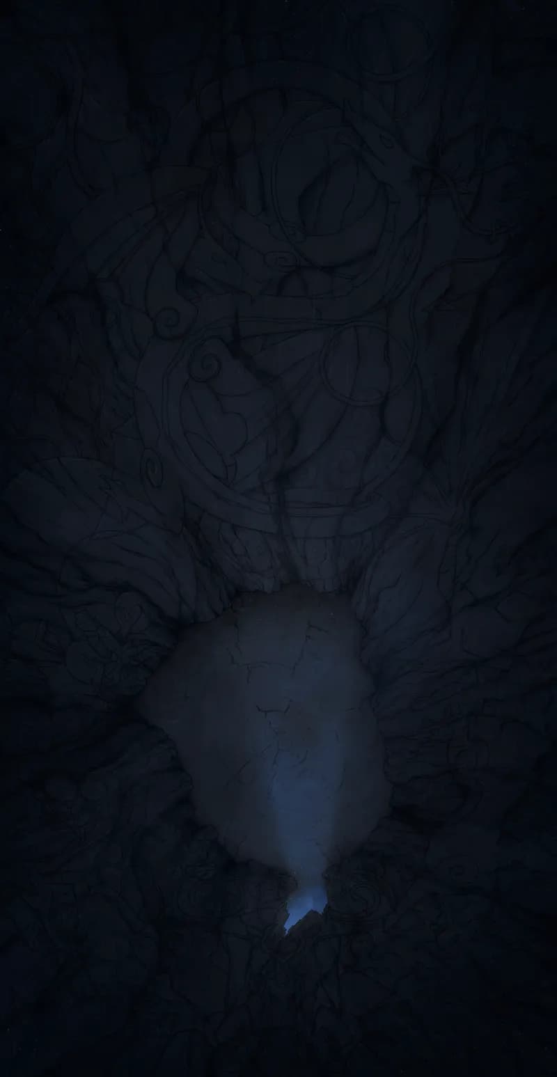 Yggdrasil Trunk map, Natural Night variant thumbnail