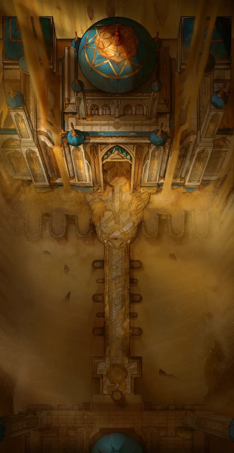 Tomb Of Sand map, Original Day variant