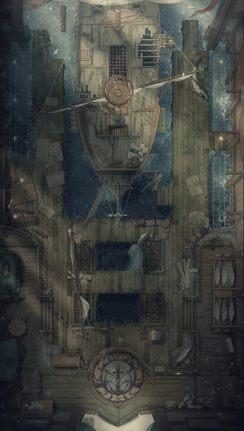 Secret Sailor Lair map, Abandoned variant thumbnail