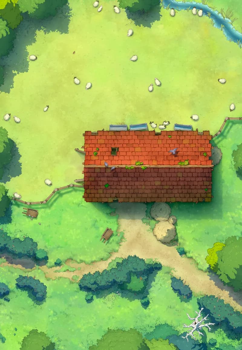 Ages of the Vale: Barn map, Roof New Beginnings Day variant thumbnail
