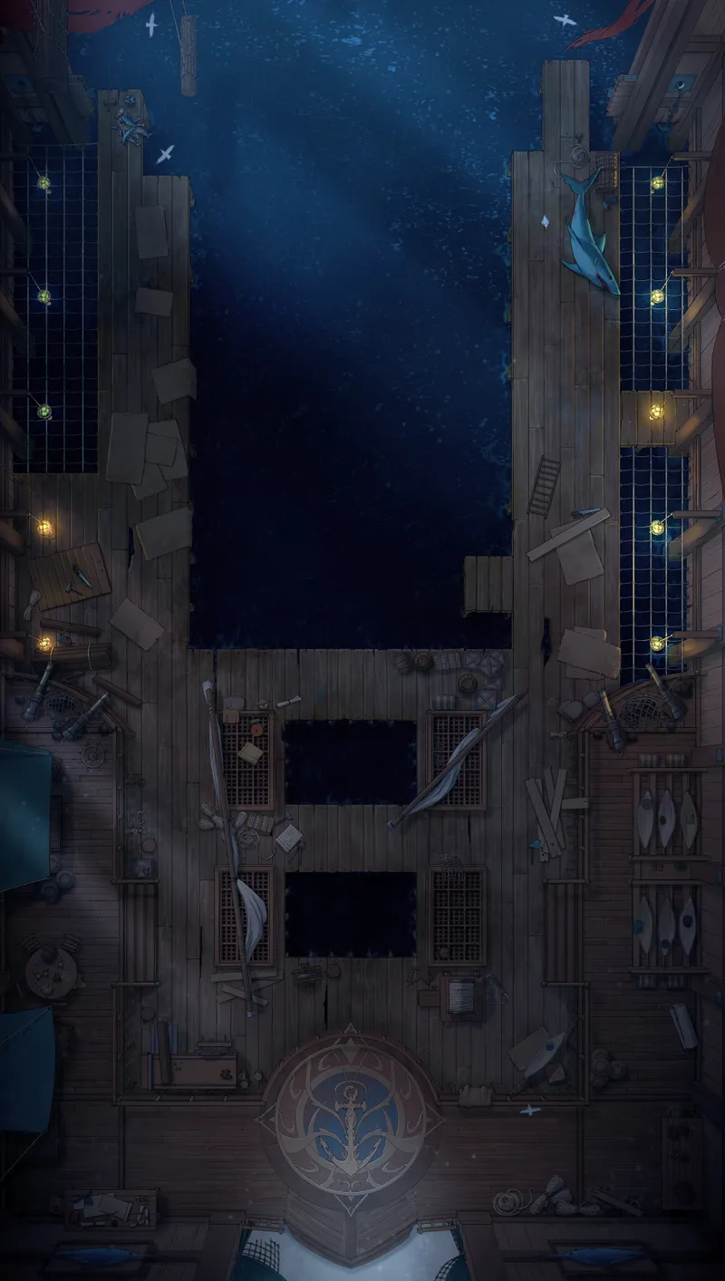 Secret Sailor Lair map, No Ship Night variant thumbnail