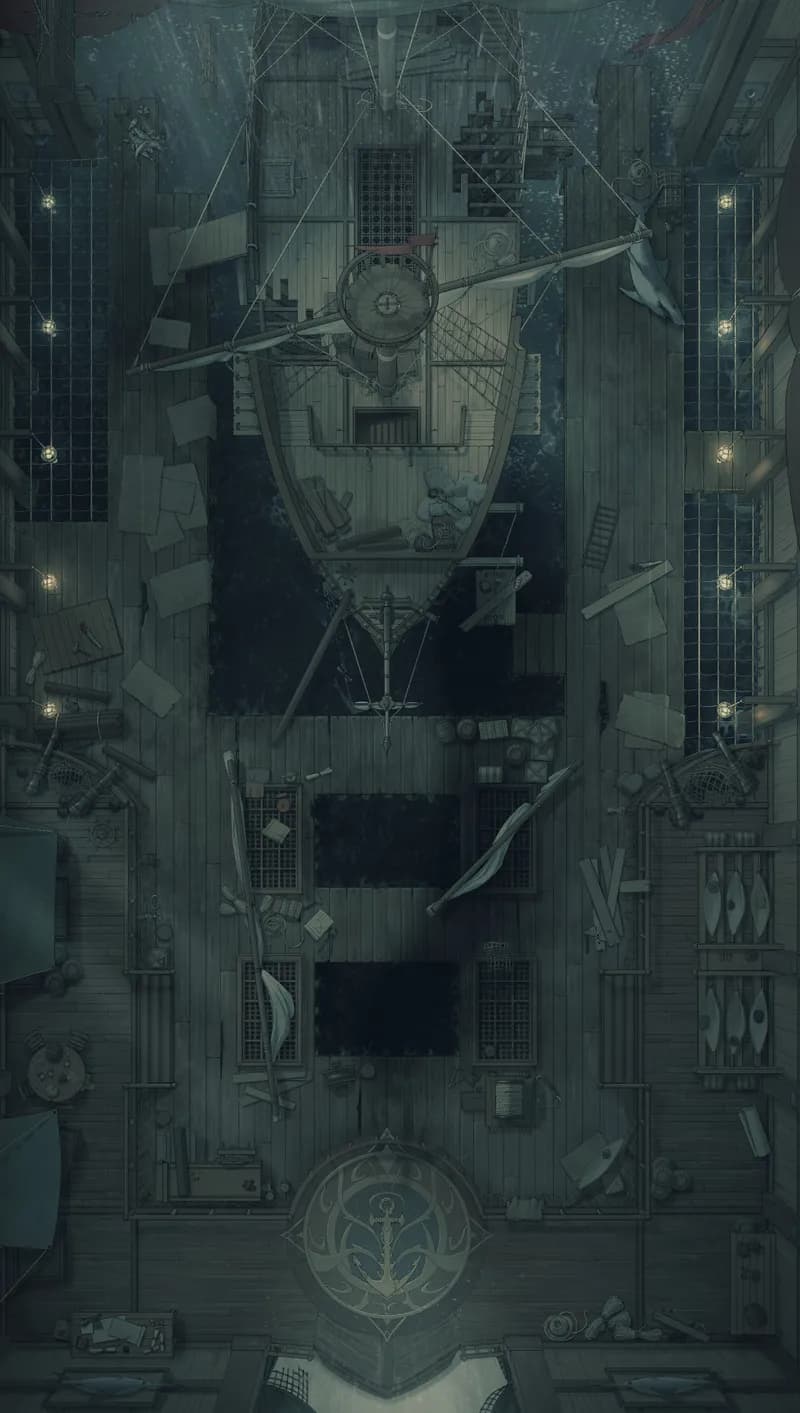 Secret Sailor Lair map, Rain variant thumbnail