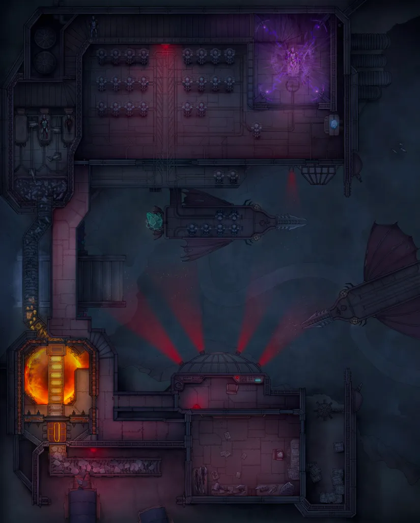 Warforged Factory map, Alarm Night variant thumbnail