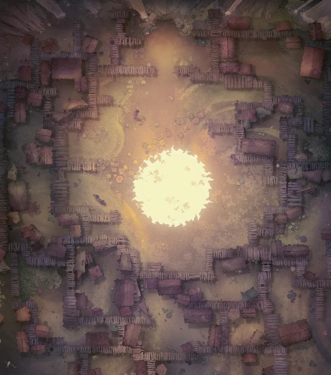 Bullywug Swamp map, Burning Sun Day variant thumbnail