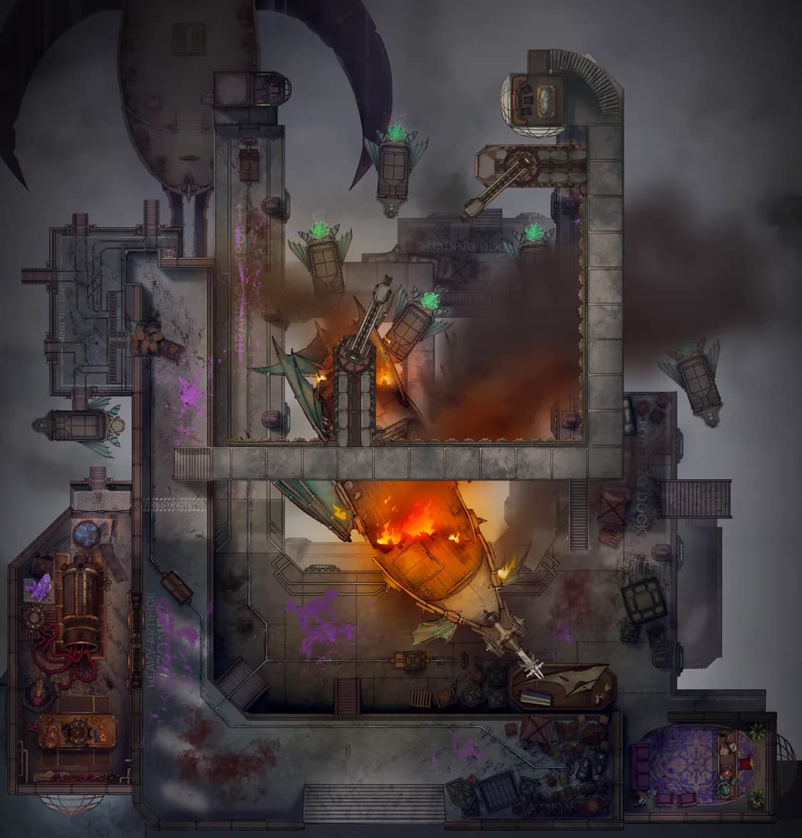 Hangar Bay map, Pirate Attack variant thumbnail