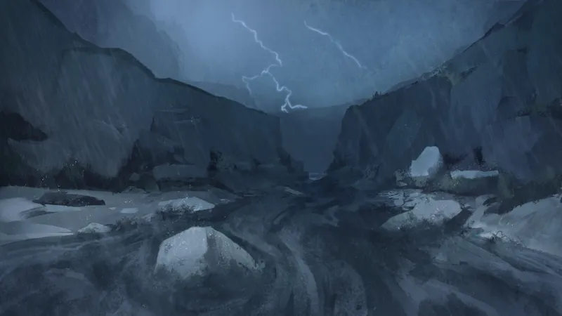 Medusa's Wake map, Rain Natural variant
