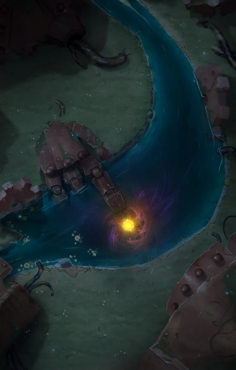 Warforged Titan Scrapyard map, Lost Core variant thumbnail
