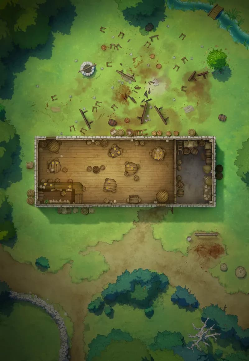 Ages of the Vale: Tavern map, Indoors Shuck Return Day variant thumbnail