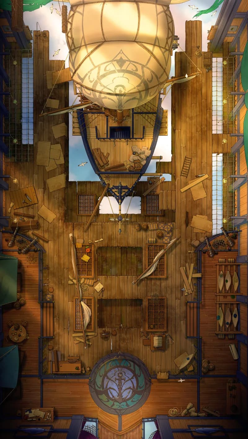 Secret Sailor Lair map, Sky Lair Day variant thumbnail