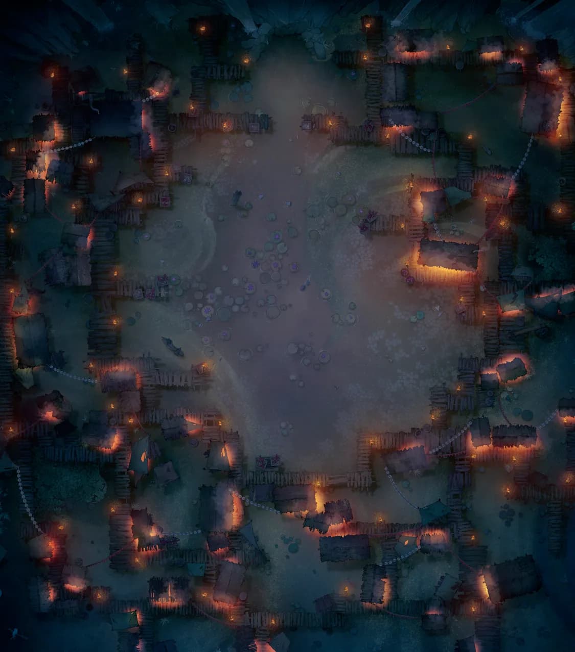 Bullywug Swamp map, Marketplace Night variant thumbnail
