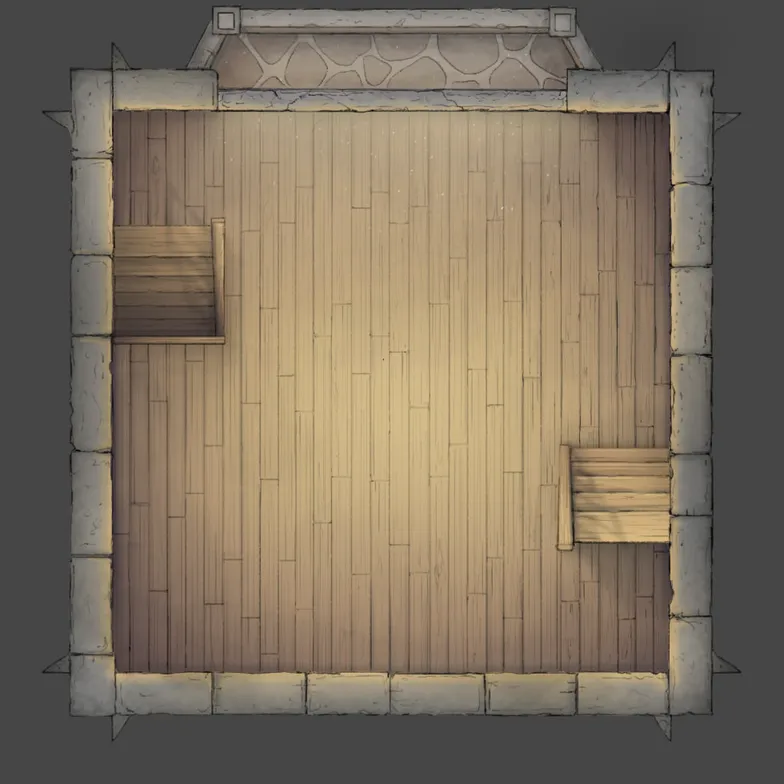 Magic Wizard's Tower map, North Balcony 01 variant thumbnail