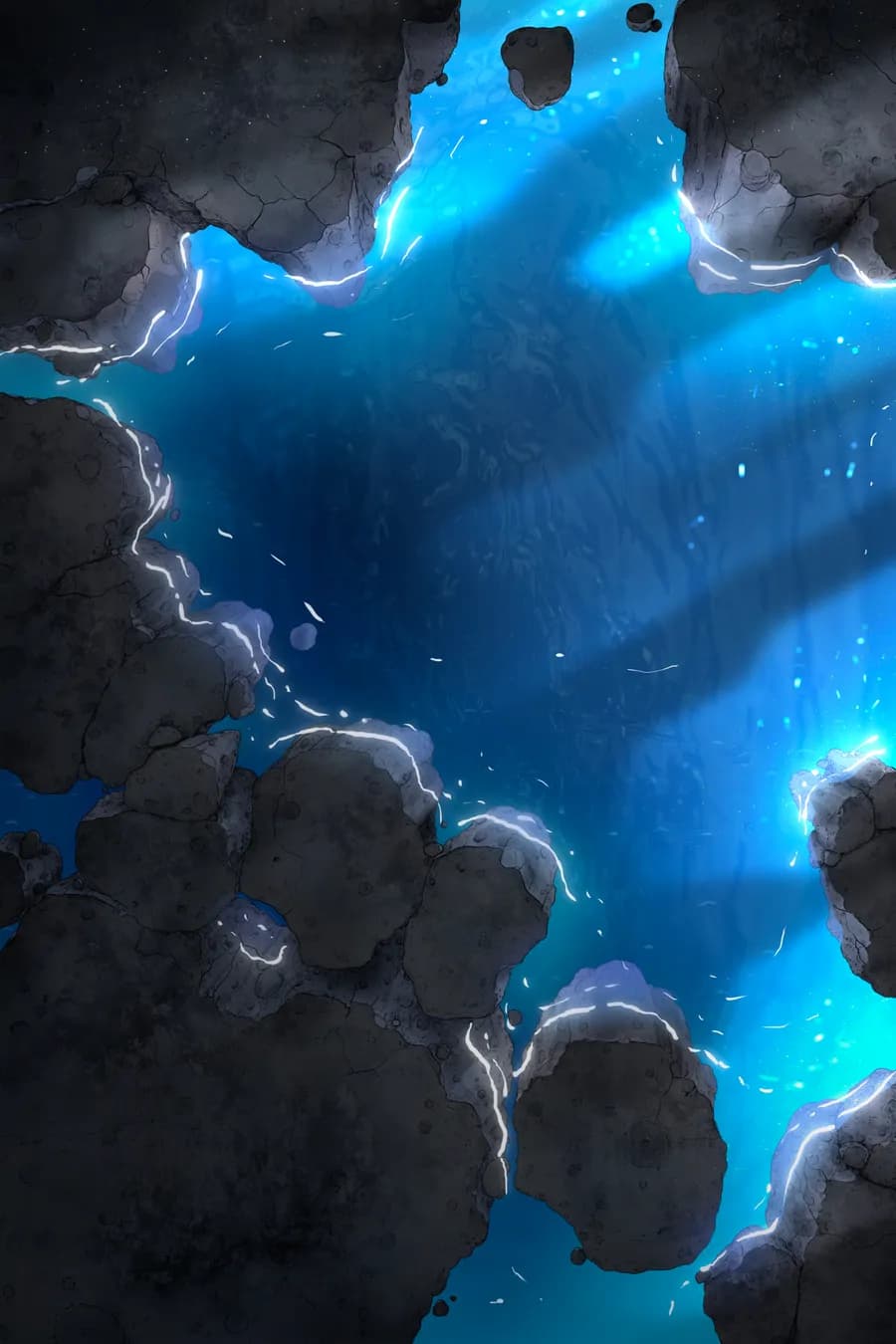 Void Dragon Lair map, Watery Cave variant thumbnail